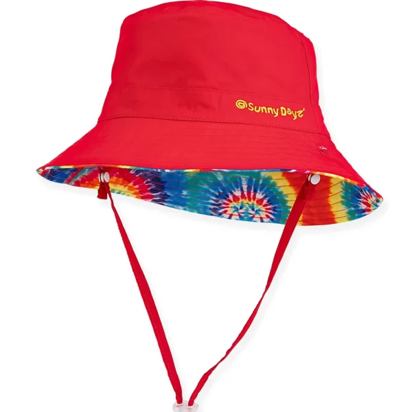 Sophia | Young Girl Cotton Bucket Hat | HK407 | Reversible