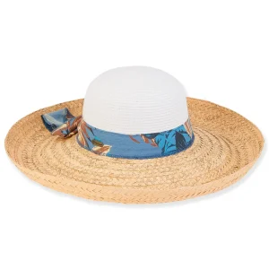 St. Peter | Women's Paper Straw Up Brim Hat | HCJ388