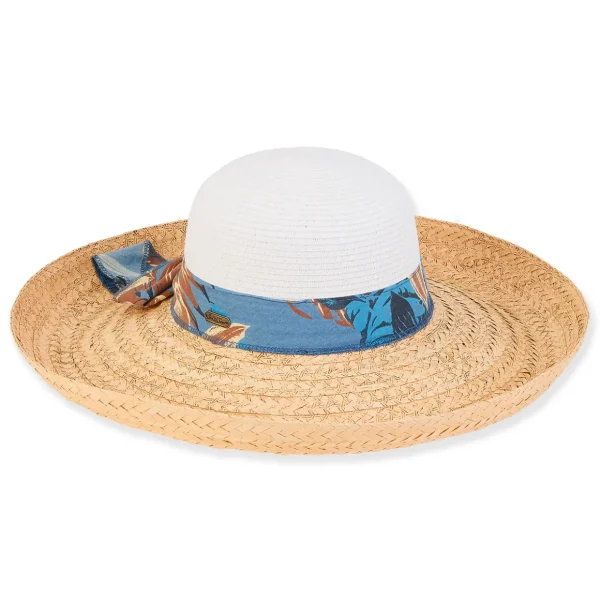 St. Peter | Women's Paper Straw Up Brim Hat | HCJ388