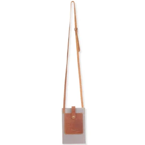 Stonewashed Crossbody Genuine Leather Trim | SNS6326