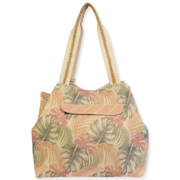 Subdued Tropical Leaves, Gap Tote | SNS6760