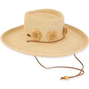 Sutton | Women's Paper Braid Gambler Hat | HH3093