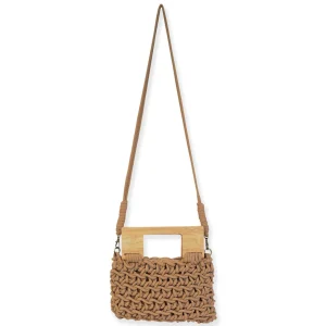 Tan, Cotton Crossbody | CE6650 B