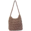 Tan, Cotton Handbag | CE6649 B