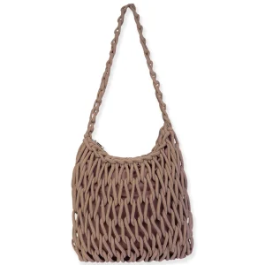 Tan, Cotton Handbag | CE6649 B