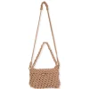 Tan, Cotton Rope Crossbody | CE6715 B