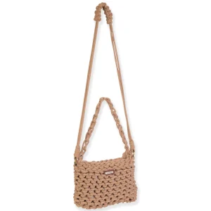 Tan, Cotton Rope Crossbody | CE6715 B