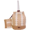 Tan, Paper Straw Backpack | CE6623 A