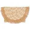 Tan, Paper Straw Clutch | CE6725 A