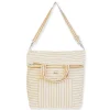 Tan, Polyester Shoulder Tote | CE6727 A