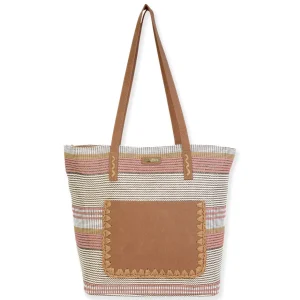 Tan, PP Shoulder Tote | CE6668 B