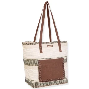 Tan, PP Shoulder Tote | CE6668 B
