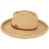 Taylor | Women's Paper Braid Gambler Hat | HH2998