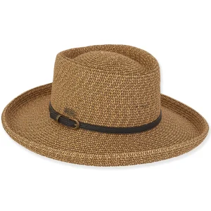 Taylor | Women's Paper Braid Gambler Hat | HH2998