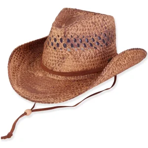 Theodore | Men's Paper Straw Western Hat | HTT1195