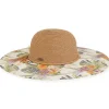 Travemunde | Women's Paper Straw Floppy Hat | HCJ362