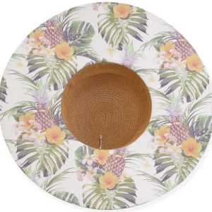 Travemunde | Women's Paper Straw Floppy Hat | HCJ362