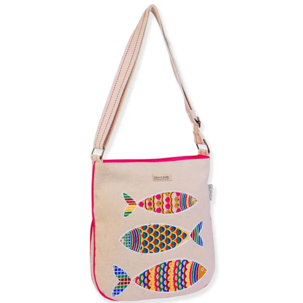 Tri Fish, Medium Crossbody | SNS6891