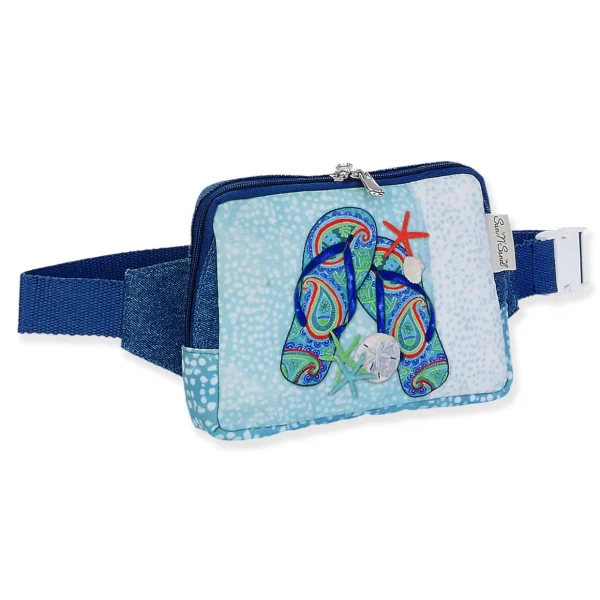 Tropical Flip Flop, Crossbody Belt Bag | SD4792