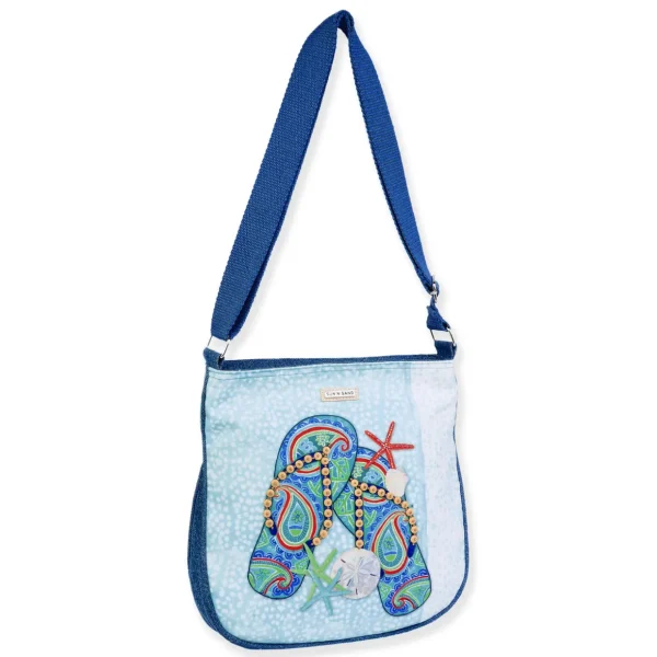 Tropical Flip Flop, Medium Crossbody | SD4791