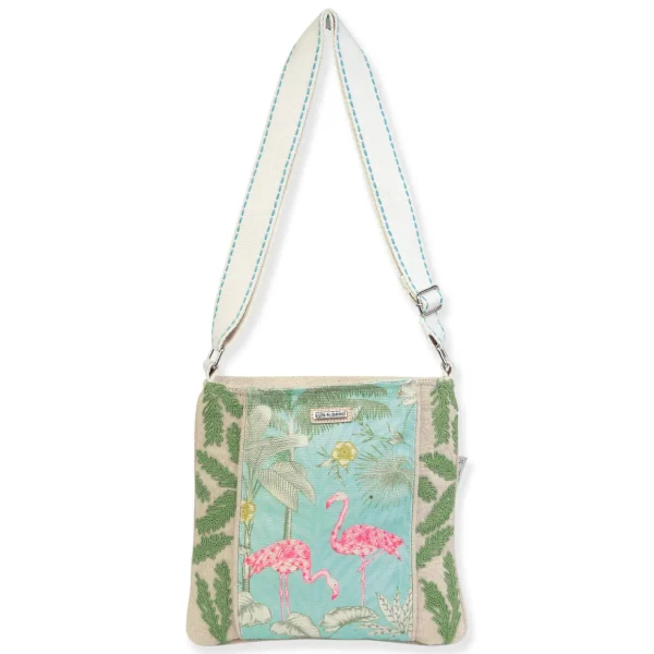 Turquoise Flamingo, Crossbody | JB151