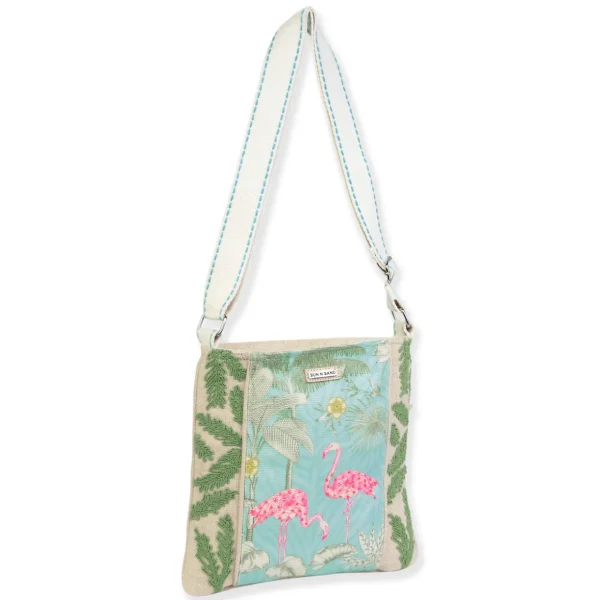 Turquoise Flamingo, Crossbody | JB151