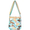 Turtle With Palm Leaves, Medium Crossbody | GH5441