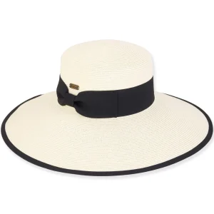 Vela | Women's Paper Braid Floppy Hat | HH3073