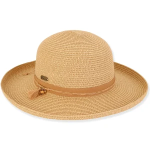 Vera | Women's Paper Braid Up Brim Hat | HH3099