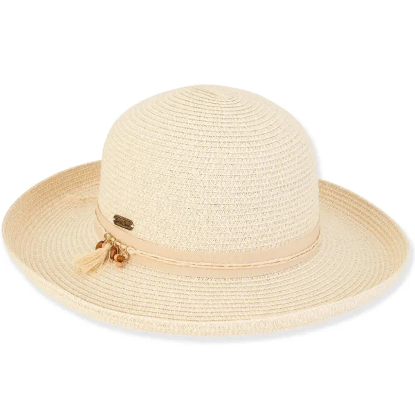 Vera | Women's Paper Braid Up Brim Hat | HH3099