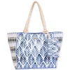 Watercolor Indigo, Shoulder Tote | SNS6770