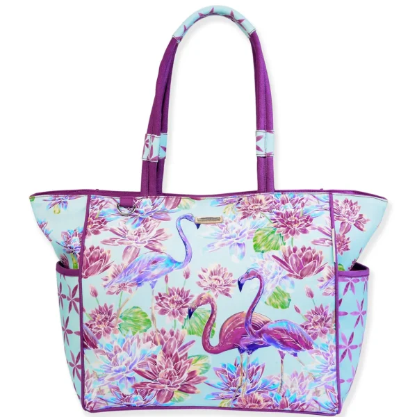 Waterloo Flamingo, Shoulder Tote | CJ8830
