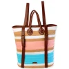White, Paper Straw Backpack | CE6642 A