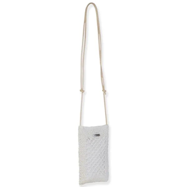 White, Polyester Crossbody | CE6720 A