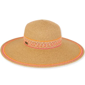Willa | Women's Paper Braid Floppy Hat | HH3067