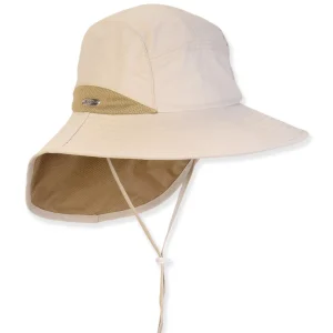 Women's Beige, Nylon Floppy, Brim 4" | Sun N Sand | HH3346 B
