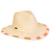 Women's Beige, Paper Straw Safari, Brim 3" | Sun N Sand | HH3395 B