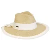 Women's Beige, Paperbraid Safari, Brim 3.5" | Sun N Sand | HH3252 A