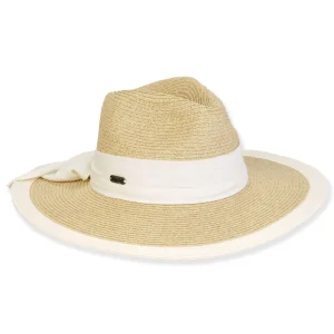 Women's Beige, Paperbraid Safari, Brim 3.5" | Sun N Sand | HH3252 A