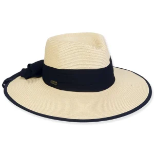 Women's Beige, Paperbraid Safari, Brim 4" | Sun N Sand | HH3251 A