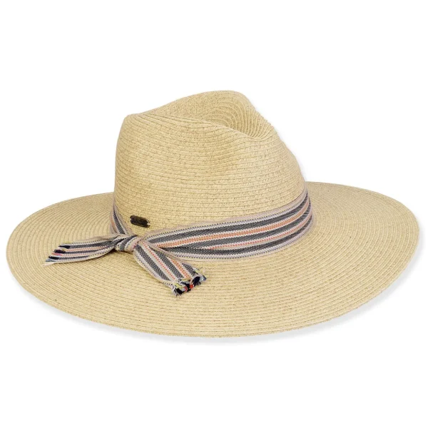 Women's Beige, Paperbraid Safari, Brim 3.5" | Sun N Sand | HH3250 B