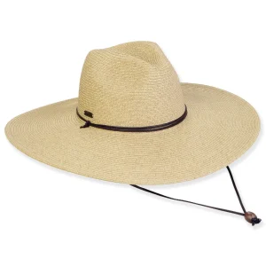 Women's Beige, Paperbraid Safari, Brim 4.75" | Sun N Sand | HH3244 B