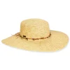 Women's Beige, Paperbraid Floppy, Brim 4.5" | Sun N Sand | HH3368 B