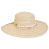 Women's Beige, Paperbraid Floppy, Brim 4.5" | Sun N Sand | HH3202 A