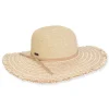Women's Beige, Paperbraid Floppy, Brim 4.5" | Sun N Sand | HH3193 A