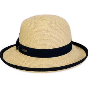 Women's Beige, Paperbraid Bucket Up Turn, Brim 3"-.75" Up Turn | Sun N Sand | HH3231 B
