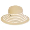 Women's Beige, Paperbraid Bucket, Brim 4" | Sun N Sand | HH3218 B