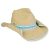 Women's Beige, Paperbraid Western, Brim 3.5" | Caribbean Joe | HCJ444