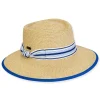 Women's Beige, Paperbraid Gambler, Brim 3.25" | Sun N Sand | HH3216 B
