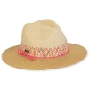 Women's Beige, Paperbraid Safari, Brim 3" | Sun N Sand | HH3397 B